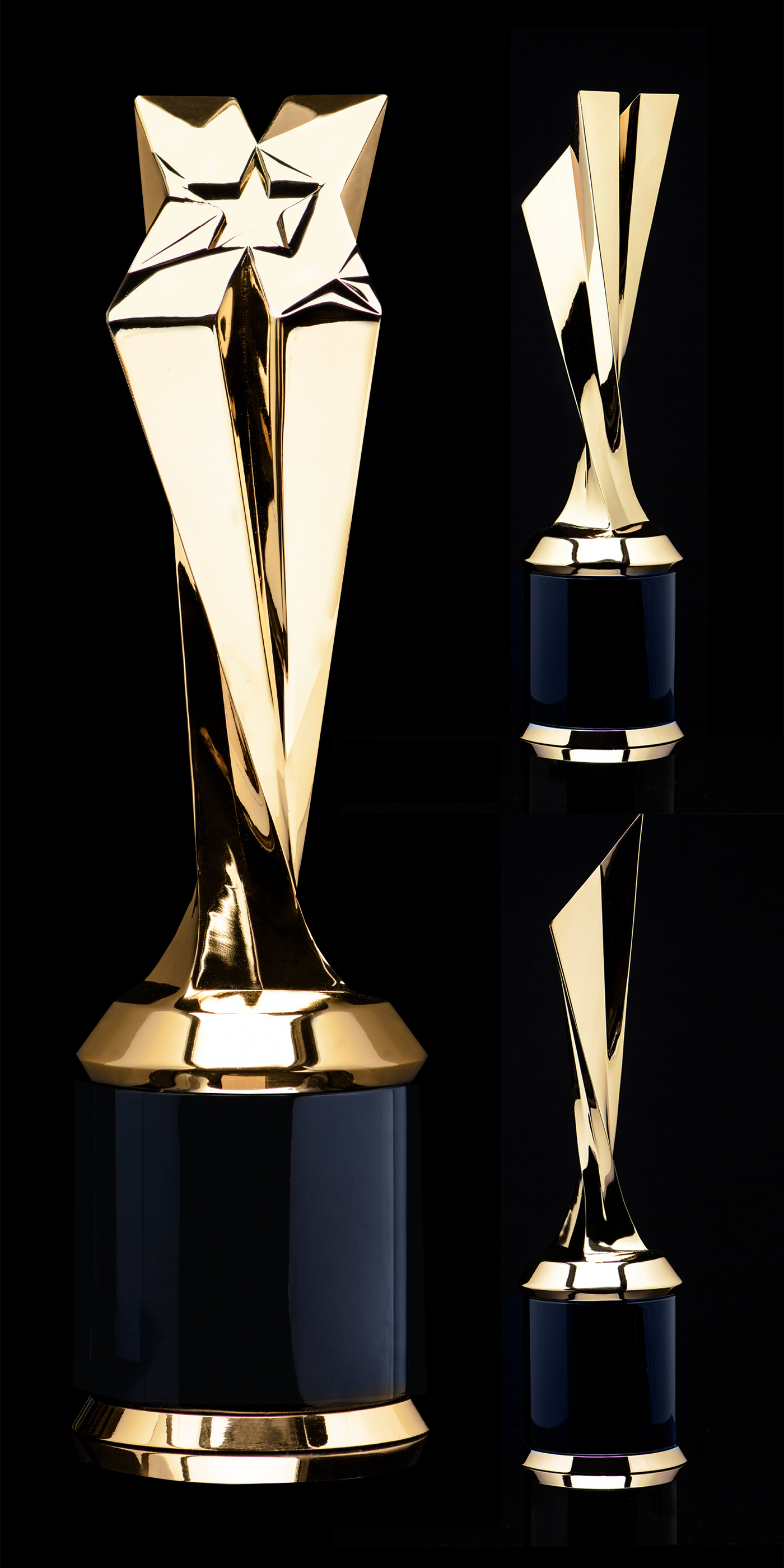 New XBIZ Awards trophy side views