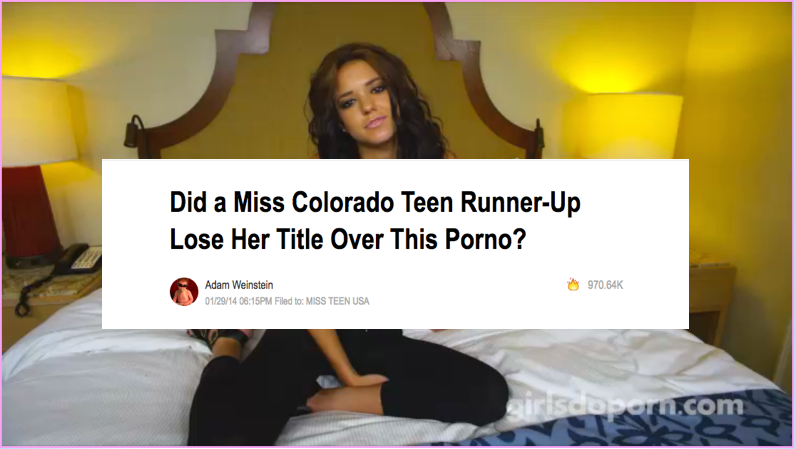 Do miss girls porn Miss Colorado
